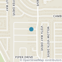 Map location of 613 Aeronca Drive, Saginaw, TX 76179