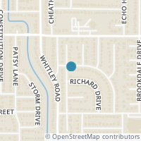 Map location of 5900 Rickee Drive, Watauga, TX 76148