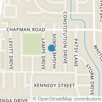 Map location of 6601 Hughes Drive, Watauga, TX 76148