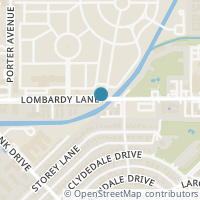 Map location of 3959 Bowie Lane, Dallas, TX 75220
