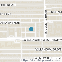 Map location of 6349 Diamond Head Circle #C, Dallas, TX 75225