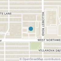 Map location of 8610 Turtle Creek Boulevard #104, Dallas, TX 75225