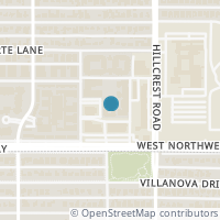 Map location of 8610 Turtle Creek Boulevard #306, Dallas, TX 75225