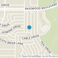 Map location of 7225 Indiana Avenue, Fort Worth, TX 76137