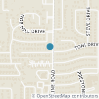 Map location of 9245 Winslow Court, North Richland Hills, TX 76182