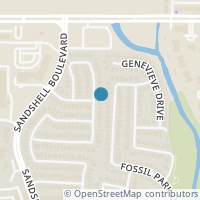 Map location of 7200 Welshman Drive, Fort Worth, TX 76137