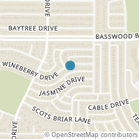 Map location of 4756 Wineberry Drive, Fort Worth, TX 76137