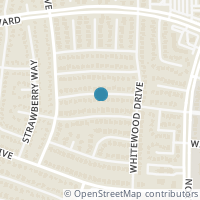 Map location of 4100 Blue Flag Lane, Fort Worth, TX 76137