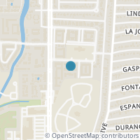Map location of 3420 Hidalgo Drive #213, Dallas, TX 75220