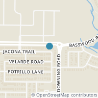 Map location of 1921 Jacona Trl, Fort Worth TX 76131
