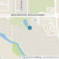Map location of 2716 Los Olivos Trail, Fort Worth, TX 76131