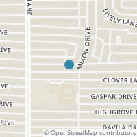Map location of 3756 Dunhaven Rd, Dallas TX 75220