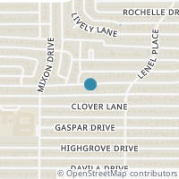 Map location of 3856 Dunhaven Road, Dallas, TX 75220