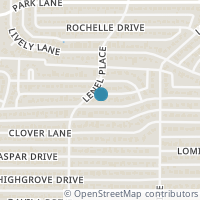 Map location of 3919 Dunhaven Road, Dallas, TX 75220