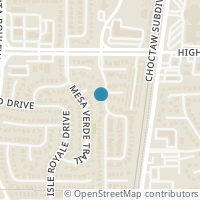 Map location of 7313 Starwood Drive, Fort Worth, TX 76137
