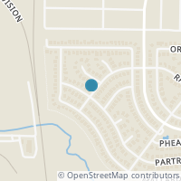 Map location of 801 Flamingo Drive, Saginaw, TX 76131