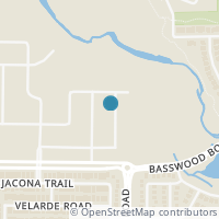 Map location of 1961 Arroyo Verde Trail, Fort Worth, TX 76131