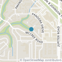 Map location of 11261 Mccree Rd, Dallas TX 75238