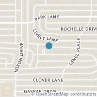 Map location of 3837 Van Ness Place, Dallas, TX 75220