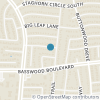 Map location of 3732 Farm Field Lane, Fort Worth, TX 76137