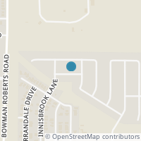 Map location of 6012 Harwich Lane, Fort Worth, TX 76179