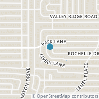 Map location of 3912 Rochelle Lane, Heartland, TX 75126