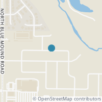 Map location of 1732 Rio Secco Drive, Fort Worth, TX 76131