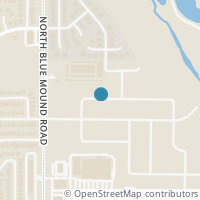 Map location of 1640 Rio Secco Drive, Fort Worth, TX 76131