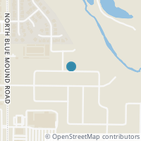 Map location of 1717 Rio Secco Drive, Fort Worth, TX 76131