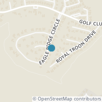 Map location of 7505 Eagle Ridge Circle, Fort Worth, TX 76179