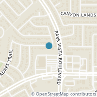 Map location of 5328 Grand Mesa Drive, Fort Worth, TX 76137