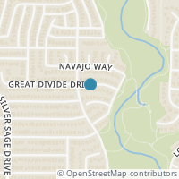 Map location of 4908 Great Divide Dr, Fort Worth TX 76137