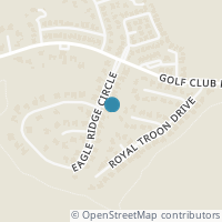 Map location of 7421 Eagle Ridge Cir, Fort Worth TX 76179