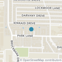 Map location of 3121 Park Lane #1093, Dallas, TX 75220