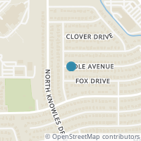 Map location of 553 Cole Avenue, Saginaw, TX 76179