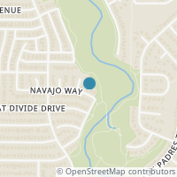 Map location of 4937 Navajo Way, Fort Worth, TX 76137