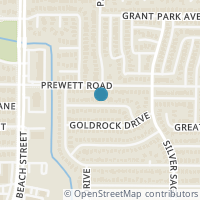 Map location of 4633 Feathercrest Dr, Fort Worth TX 76137