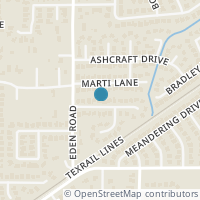 Map location of 8817 Jason Court, North Richland Hills, TX 76182