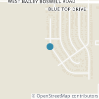 Map location of 8533 Shallow Creek Dr, Fort Worth TX 76179