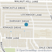 Map location of 3135 Kinkaid Dr #Dir, Dallas TX 75220