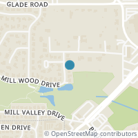 Map location of 4607 Mill Wood Drive, Colleyville, TX 76034