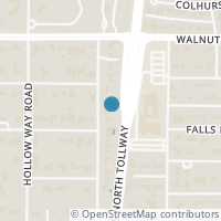 Map location of 9818 Hathaway Street, Dallas, TX 75220