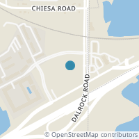 Map location of 7812 Manilla Drive, Rowlett, TX 75088