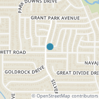 Map location of 4702 Park Bend Drive, Fort Worth, TX 76137