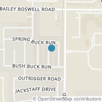 Map location of 8304 Mule Deer Run, Fort Worth, TX 76179