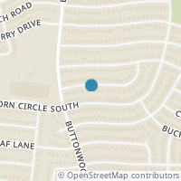 Map location of 4124 Silverberry Ave, Fort Worth TX 76137
