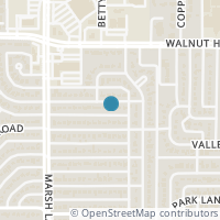 Map location of 3756 Seguin Drive, Dallas, TX 75220