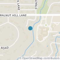 Map location of 9920 Strait Lane, Dallas, TX 75220