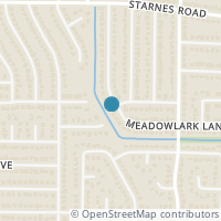 Map location of 6400 Meadowlark Lane E, Watauga, TX 76148