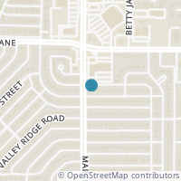 Map location of 3705 Seguin Drive, Dallas, TX 75220